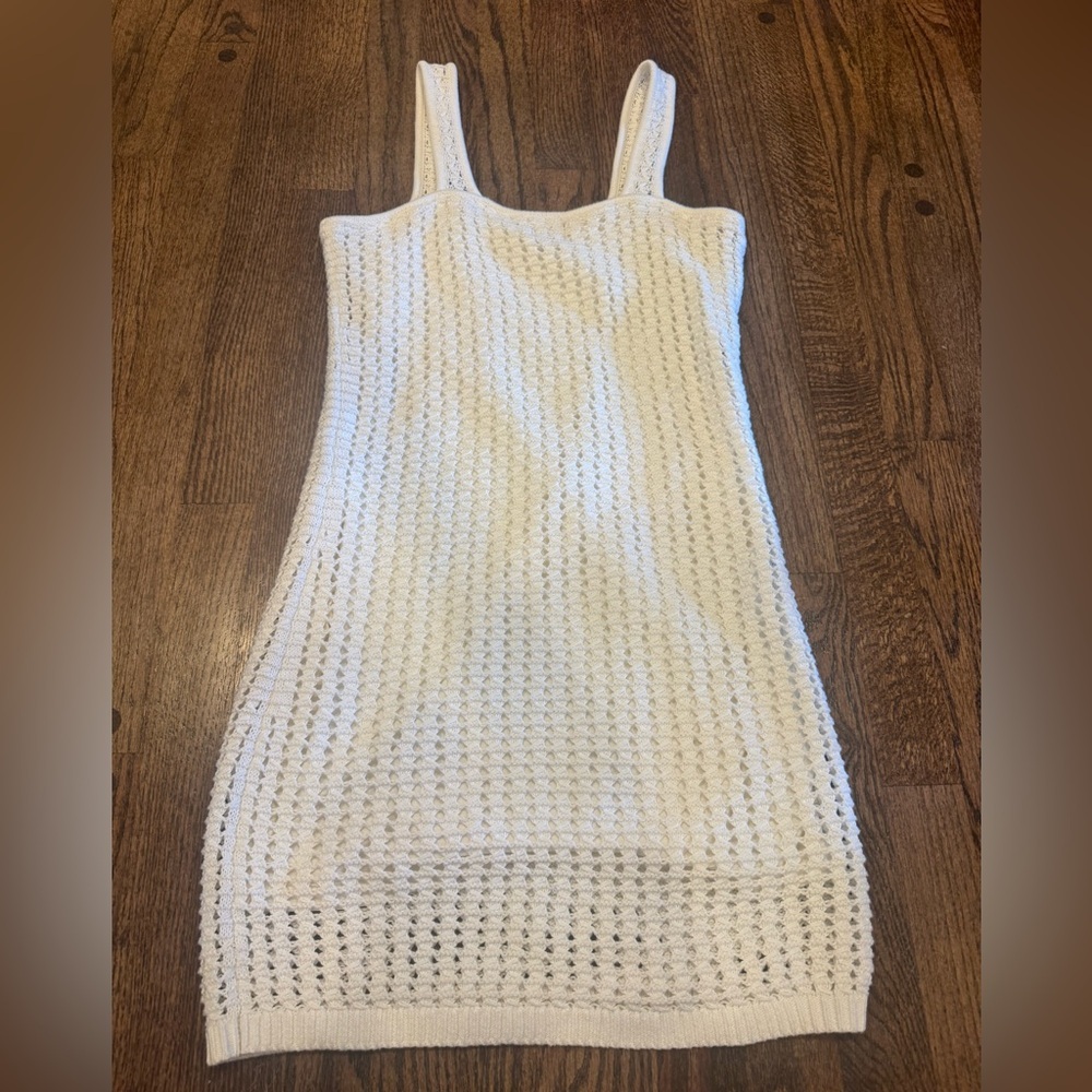 Gap Crochet Mini Dress | Size XS | White - Picture 4 of 6